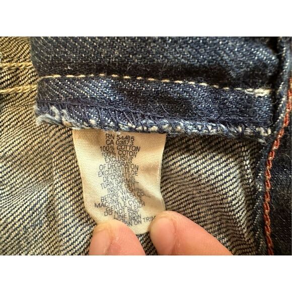 Vintage American Eagle Rhinestone Mini-Skirt Size 4 - Picture 9 of 13